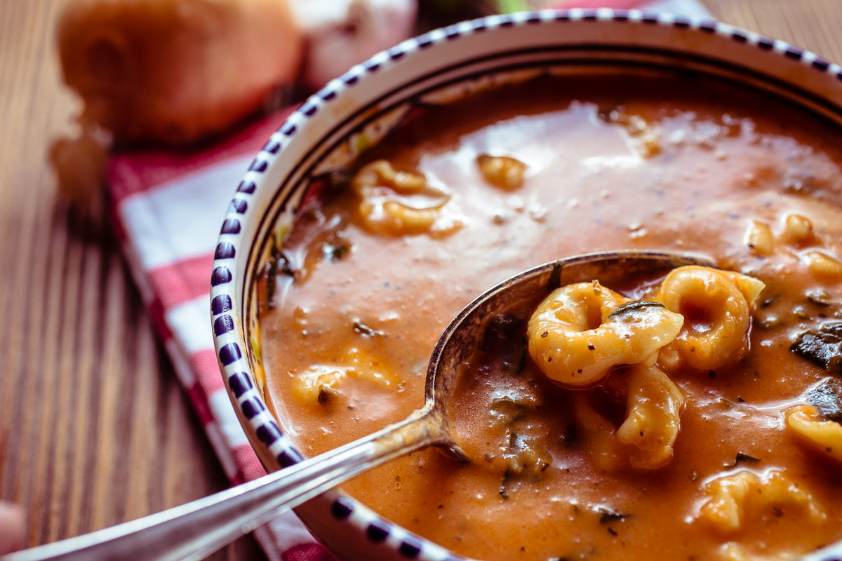 Tortellini Spinach Soup