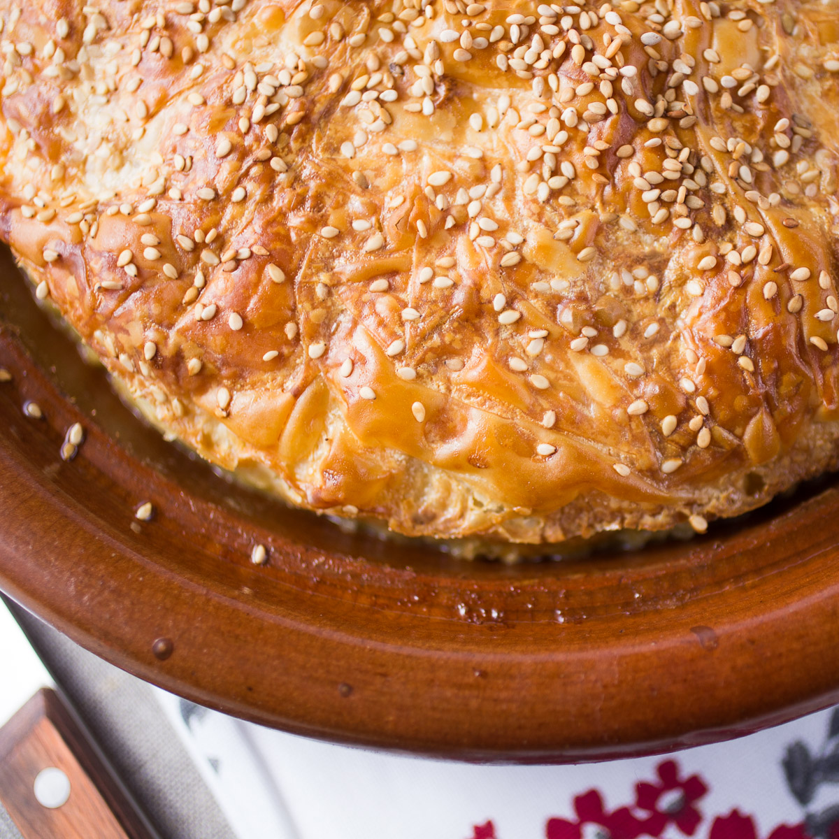 Spinach and feta pie