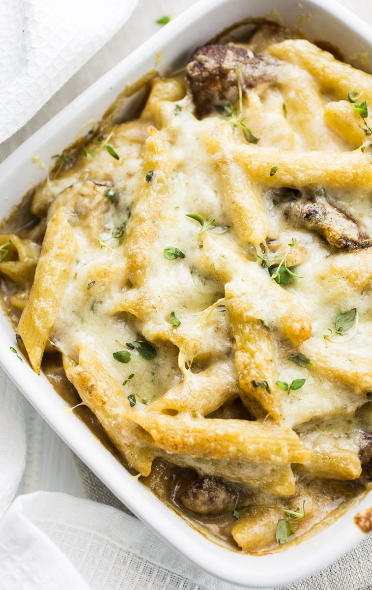 Mushroom Pasta Bake