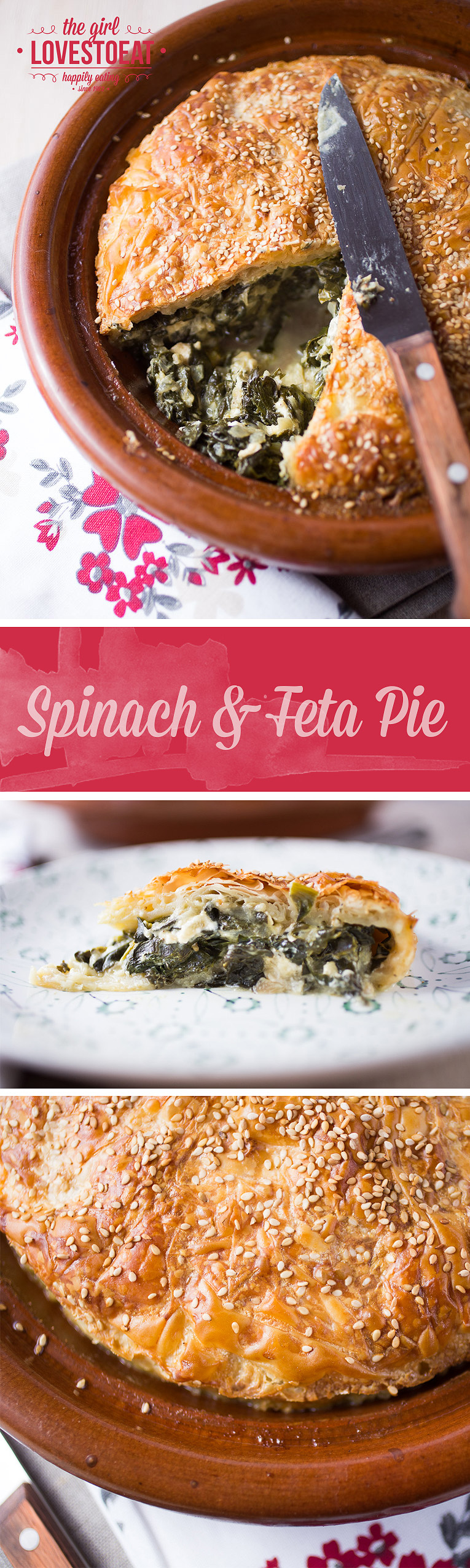Spinach and feta pie
