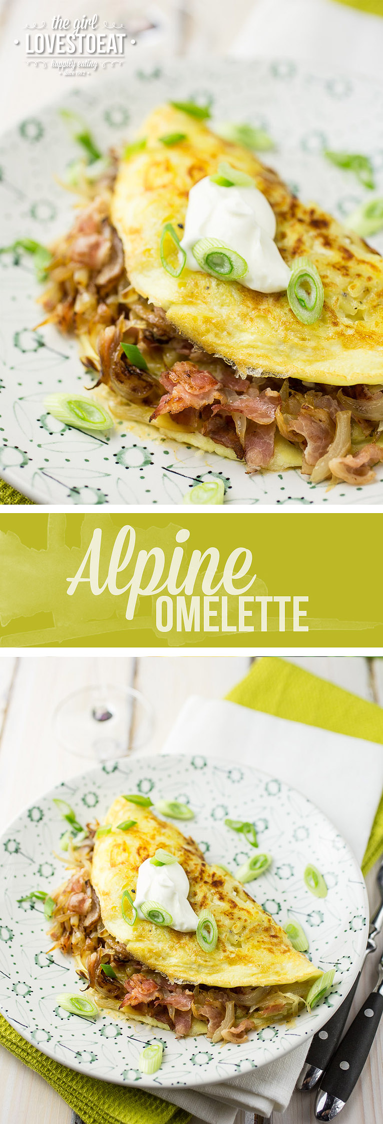 Alpine Omelette { thegirllovestoeat.com }