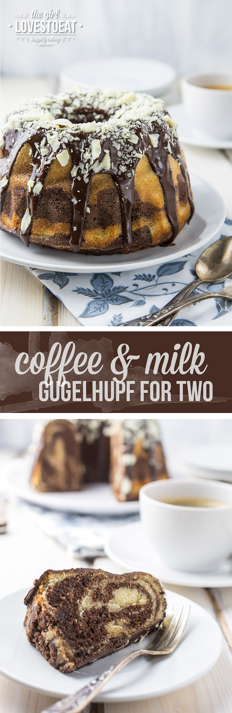 Coffee & Milk Gugelhupf { thegirllovestoeat.com }