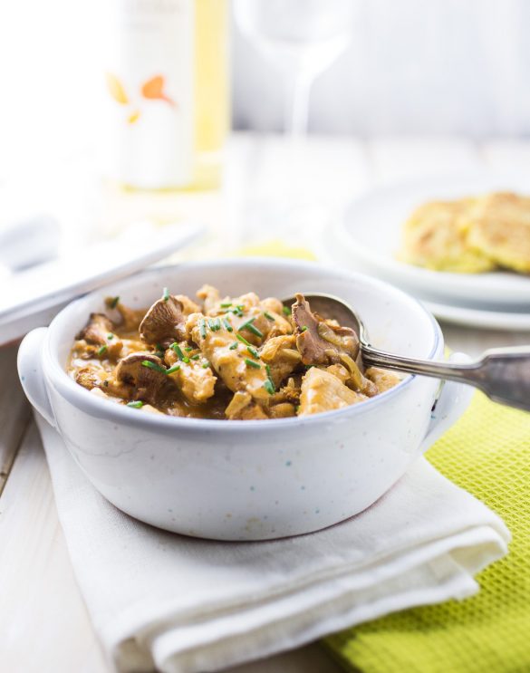 Geschnetzeltes with Chanterelle Mushrooms | The Girl Loves To Eat