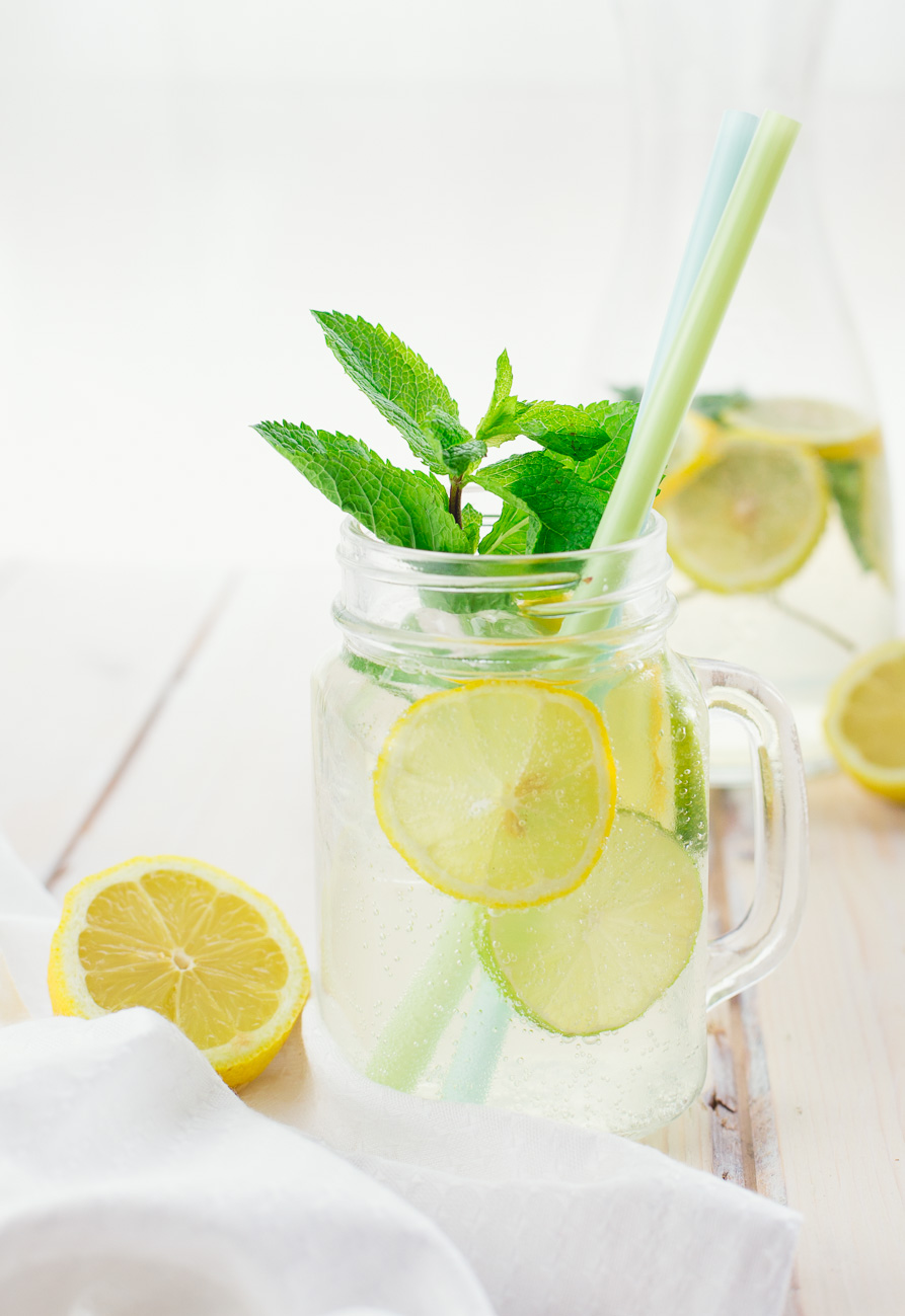 Elderflower lemonade { thegirllovestoeat.com }